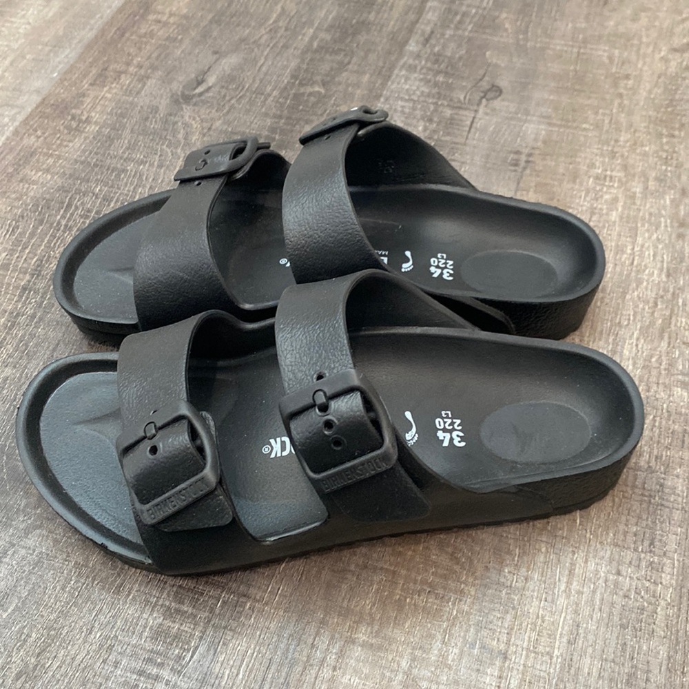 Black Birkenstocks